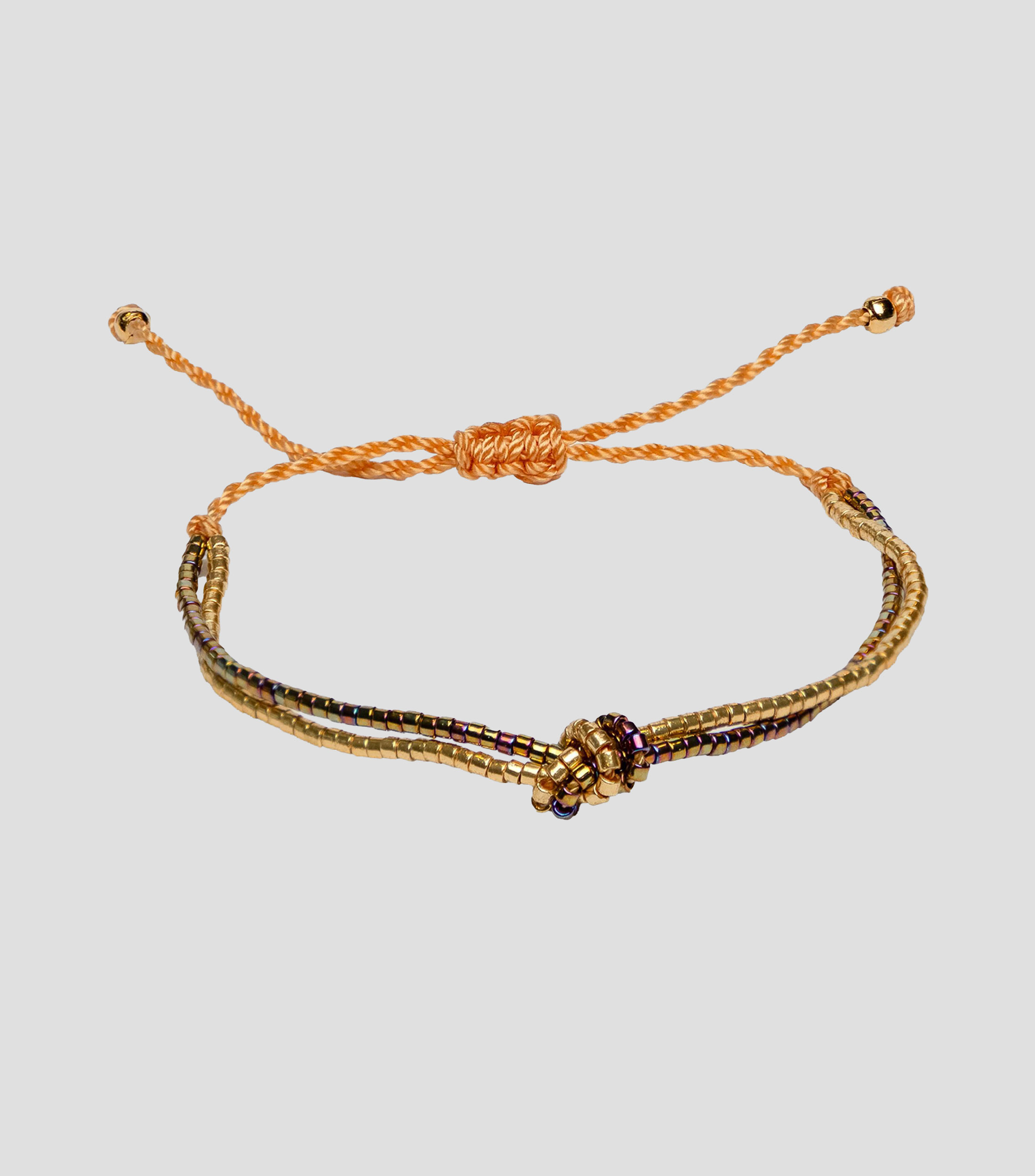 Pulsera ajustable Dorada Mujer